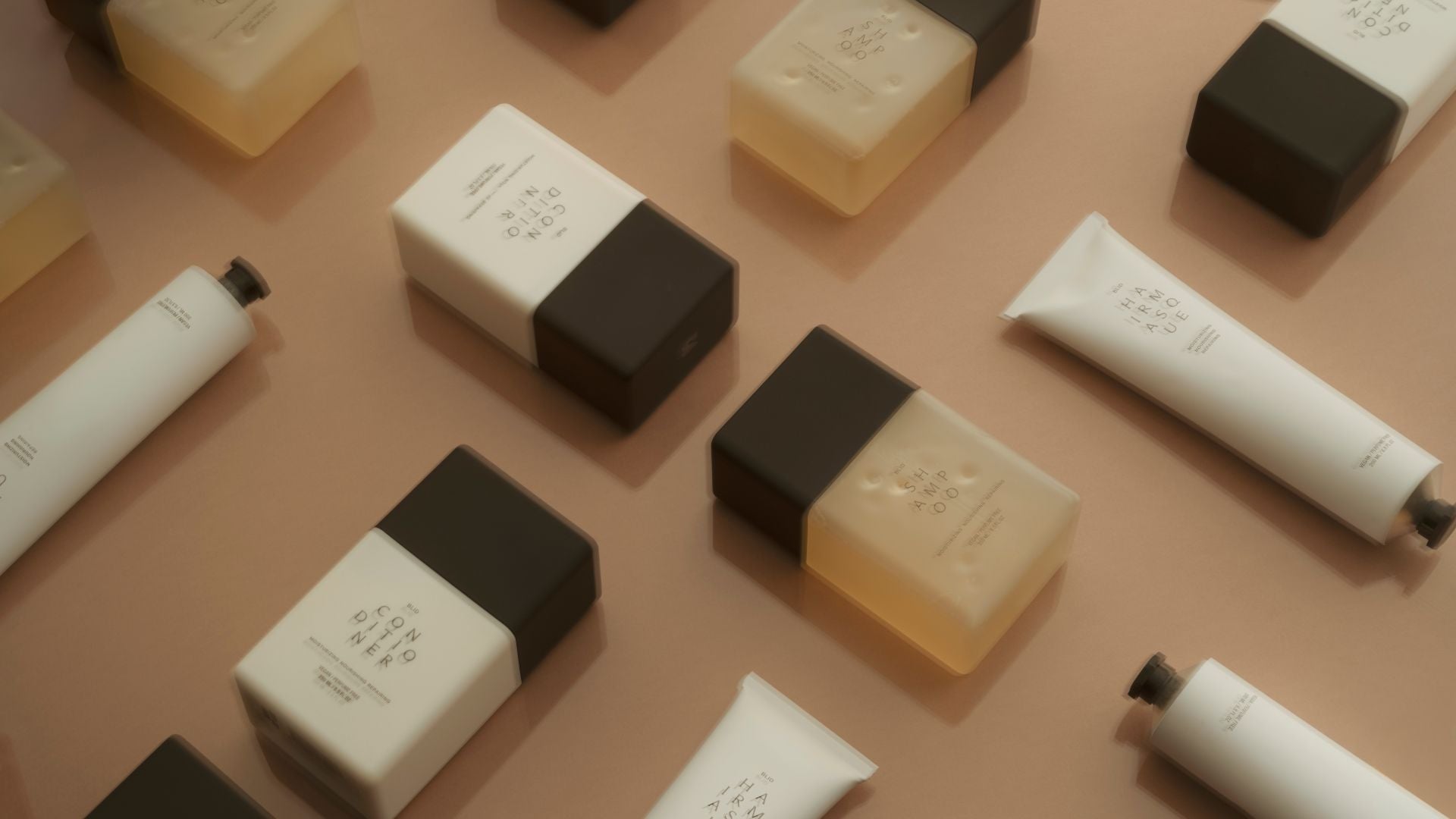 Pakke med shampoo og conditioner til stærkt, glansfuldt hår