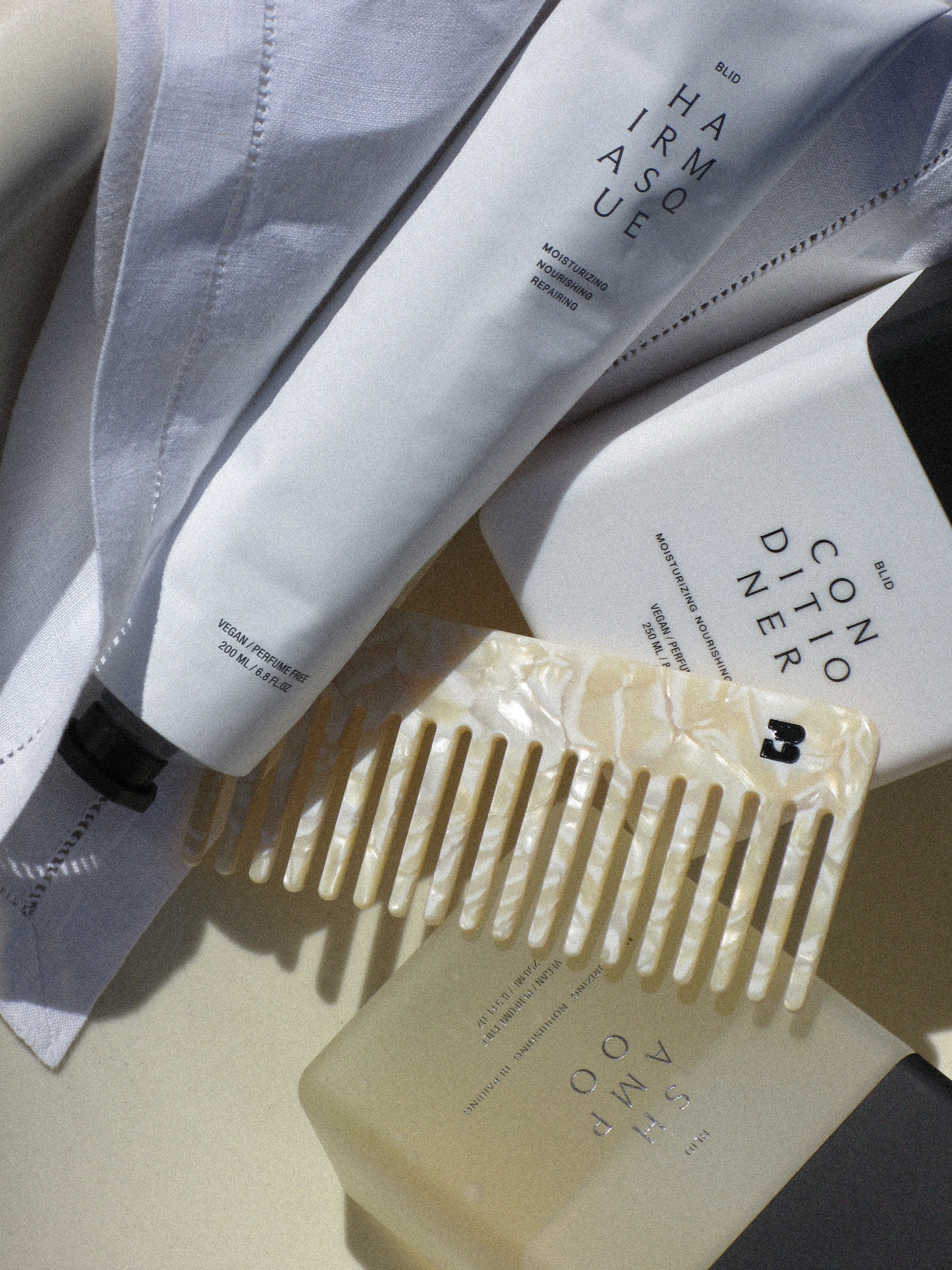 Skandinavisk hårpleje i 3 trin til glansfuldt, sundt hår