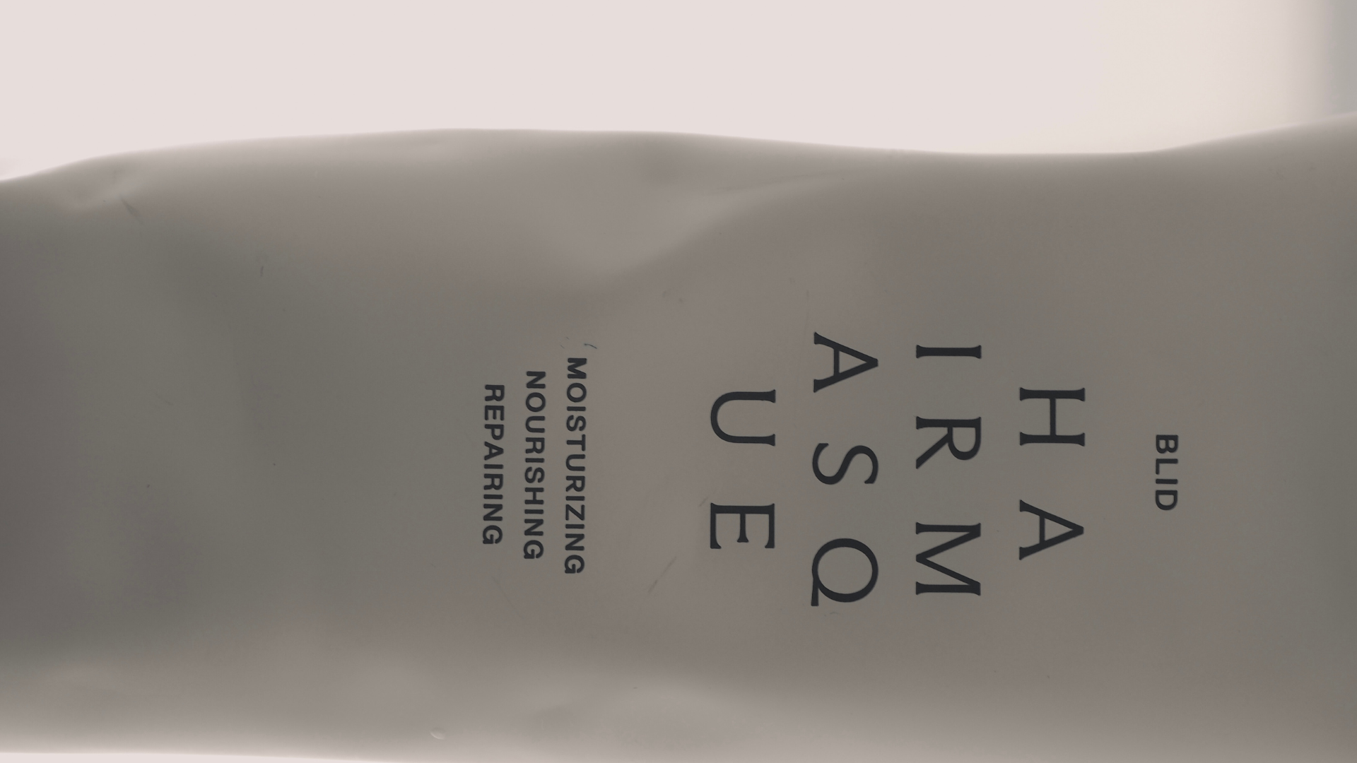 Rejsestørrelse hårmaske til glansfuldt, stærkt hår på farten