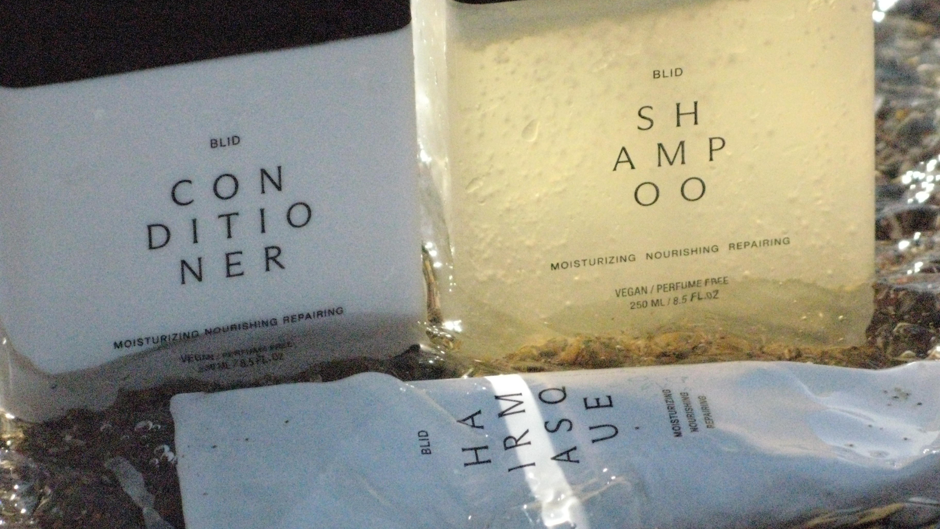 Shampoo og balsam uden parfume til stærkt, glansfuldt hår